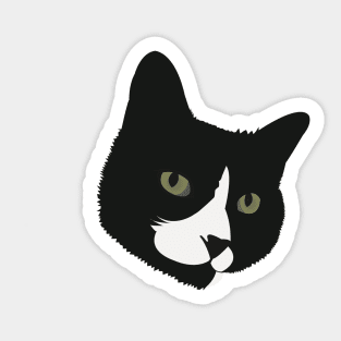 Boots the Tuxedo Cat Sticker